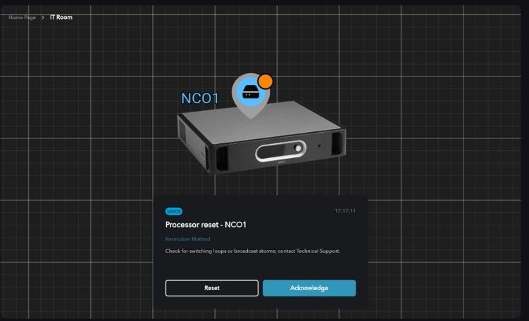 Diagnostics view